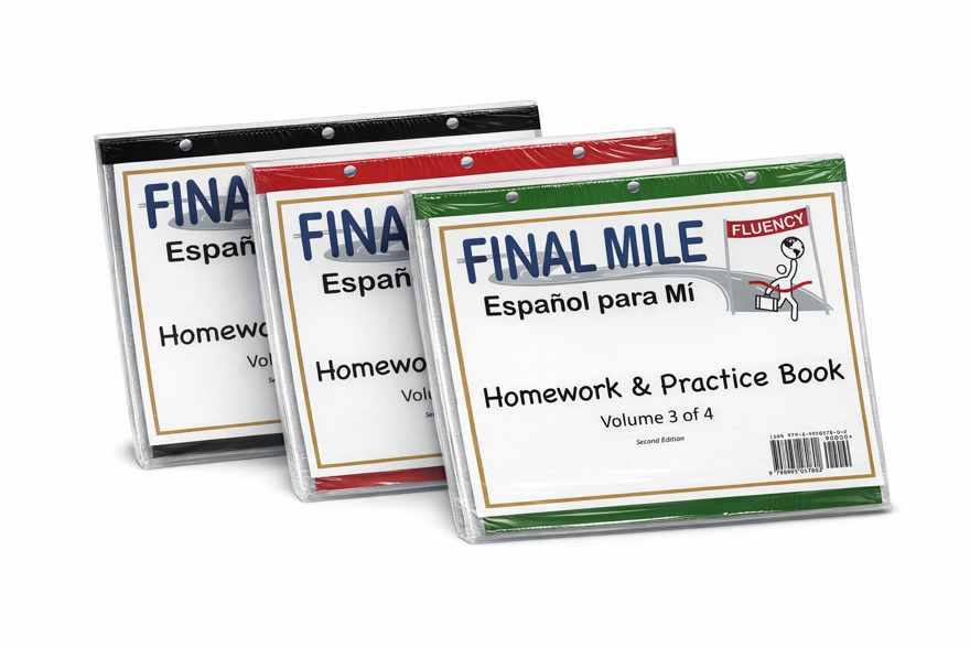 FINAL MILE Homework and Practice Books