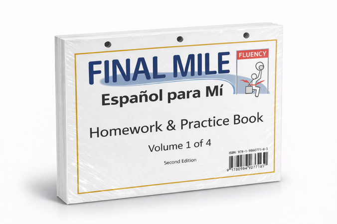 FINAL MILE Homework and Practice Book Volume 1