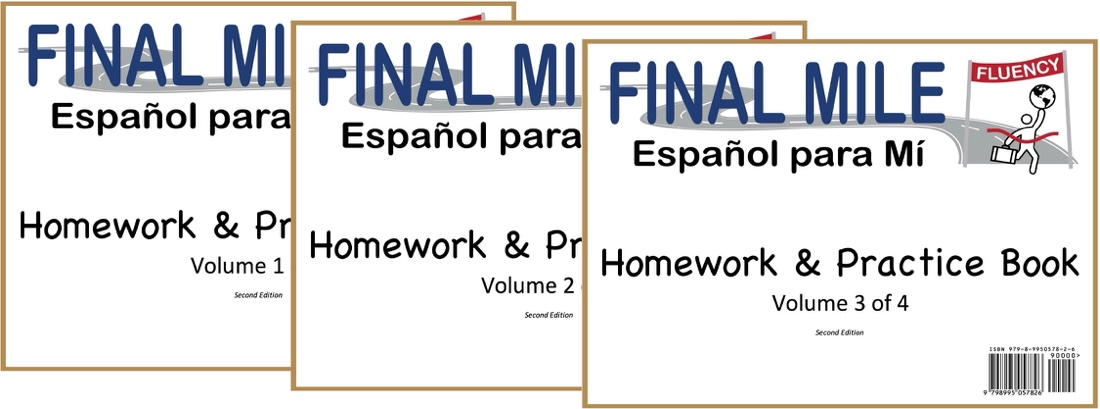 Bundle of three FINAL MILE Homework and Practice Books