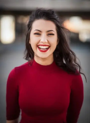 Smiling adult Spanish student